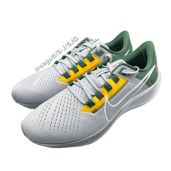 Nike Zoom Pegasus 38 Men Size 8.5 NFL Green Bay Packers Running Shoes DJ0844-001 main image 4